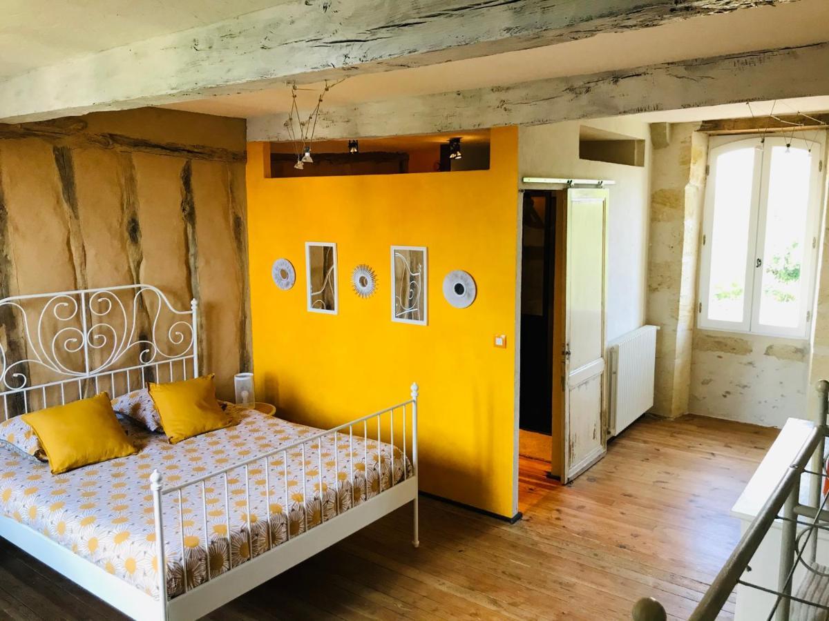 Maison D'Hotes Rouge Bordeaux Auros Luaran gambar