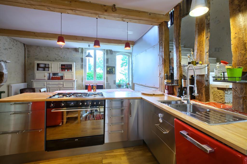 Maison D'Hotes Rouge Bordeaux Auros Luaran gambar