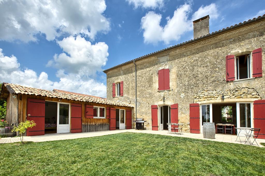 Maison D'Hotes Rouge Bordeaux Auros Luaran gambar