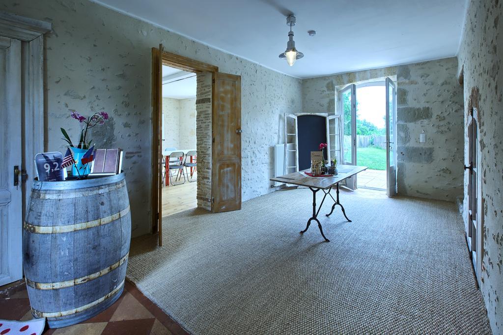 Maison D'Hotes Rouge Bordeaux Auros Luaran gambar